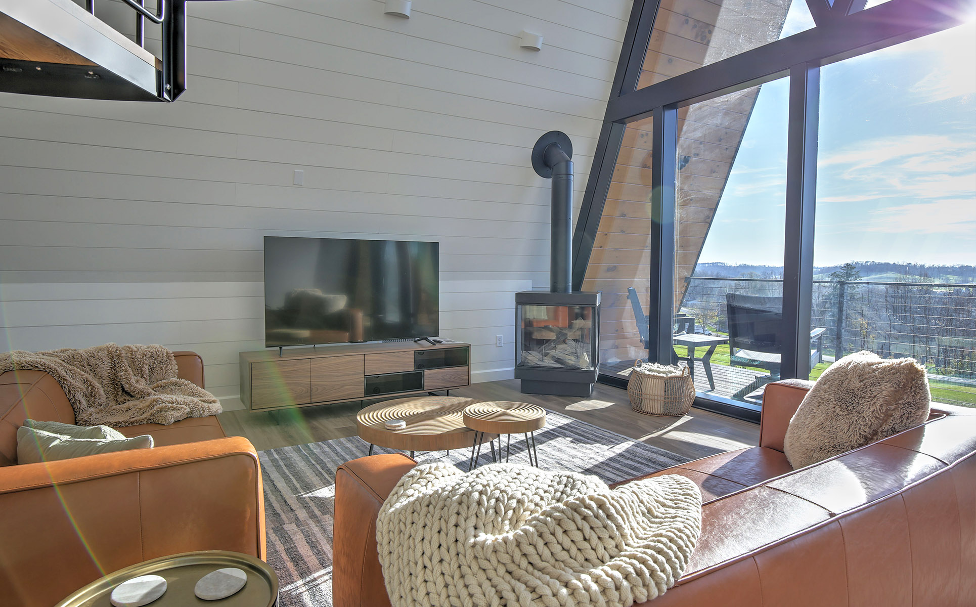 Living Room at A-Frame