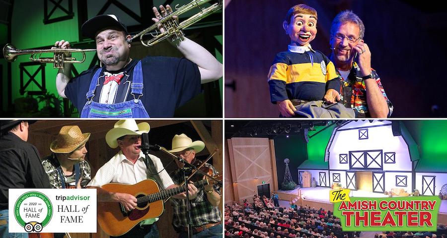 Amish Country Theatre Collage - A Top 10 Thing to Do in Amish Country