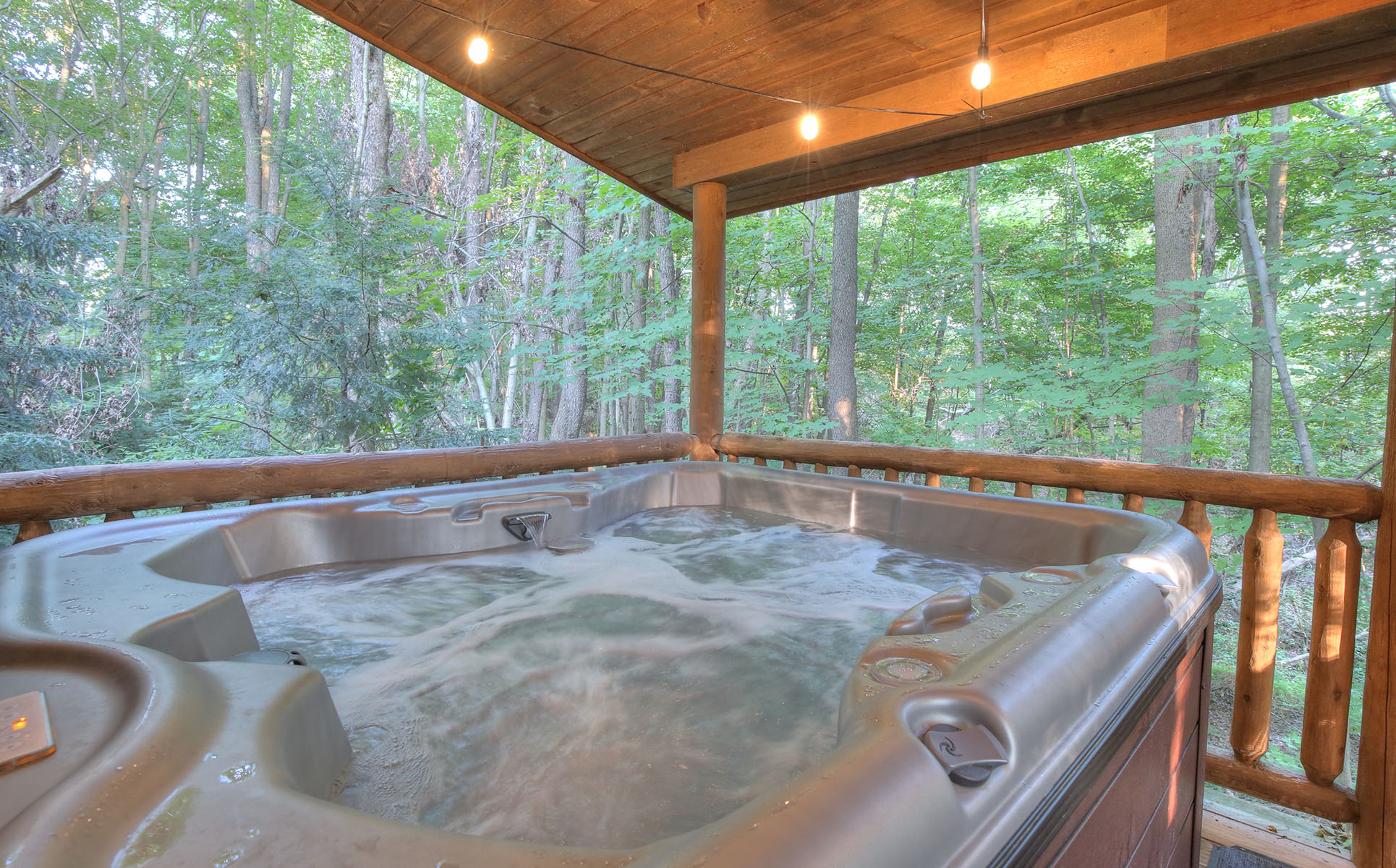 Grapevine Cabin Hot Tub