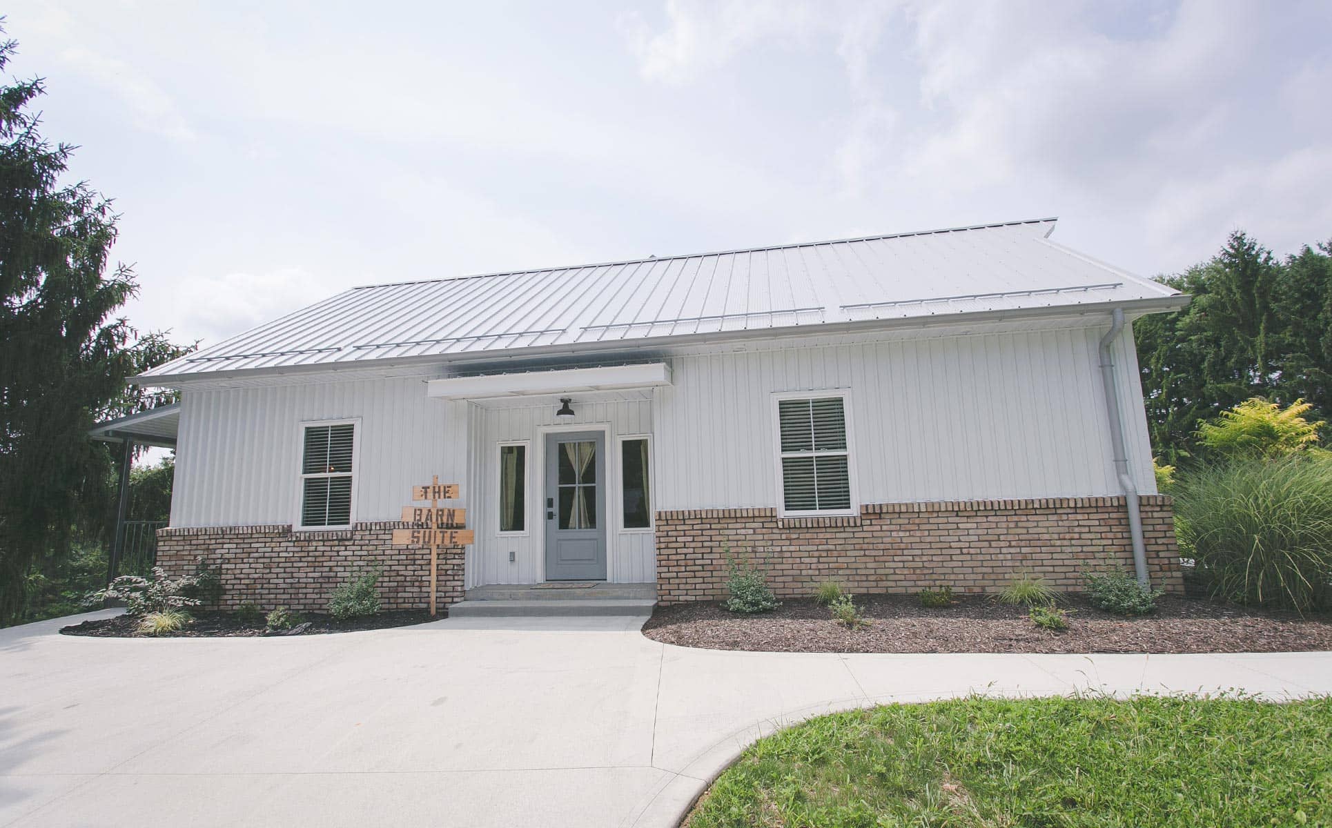 Exterior of The Barn Suite