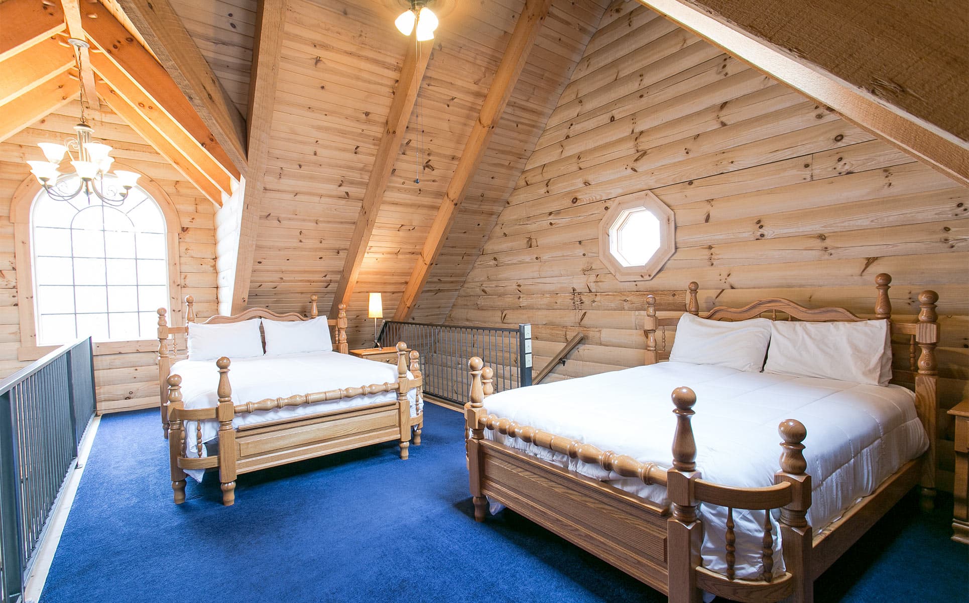 Beds in the Loft