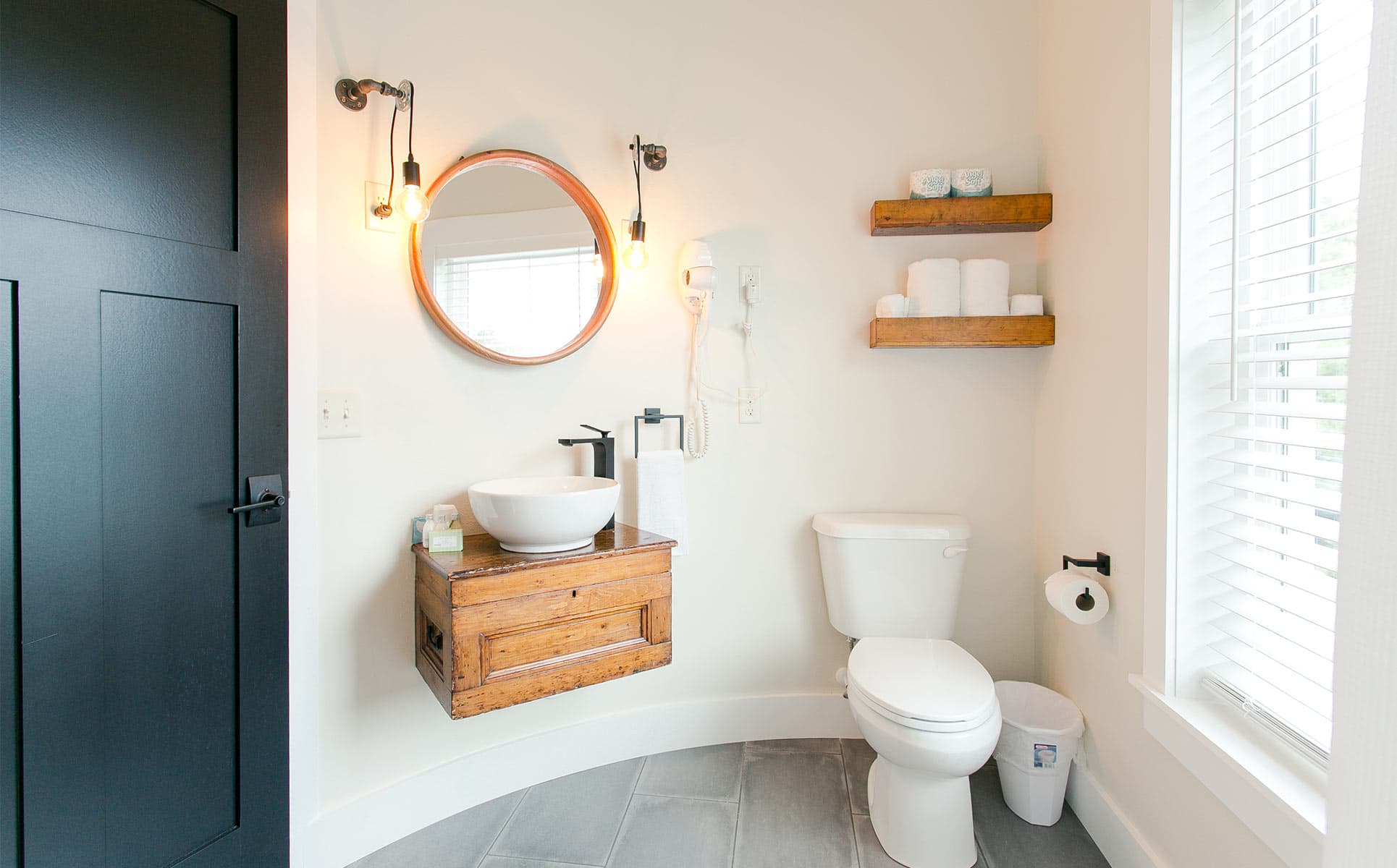 Bathroom in Silo