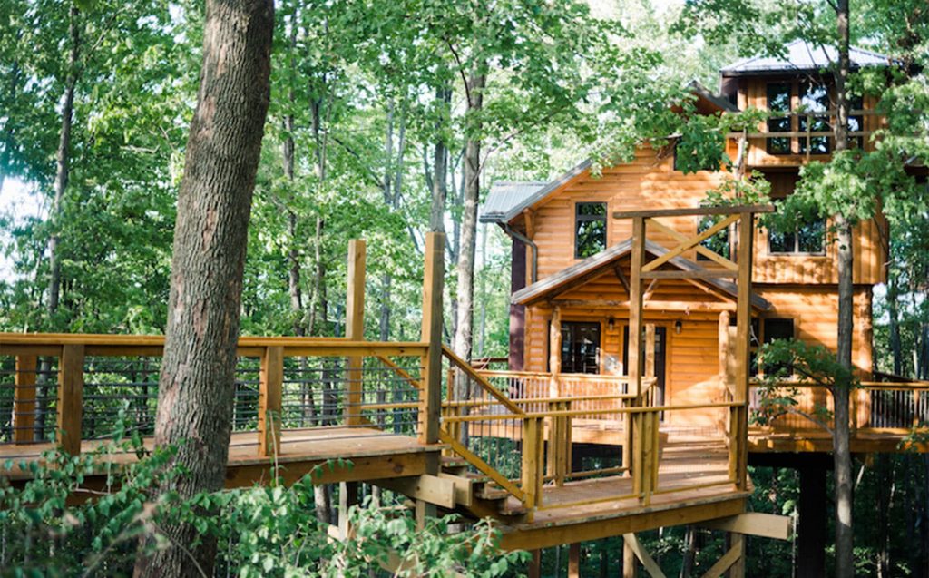 Exterior of Treehouse 2