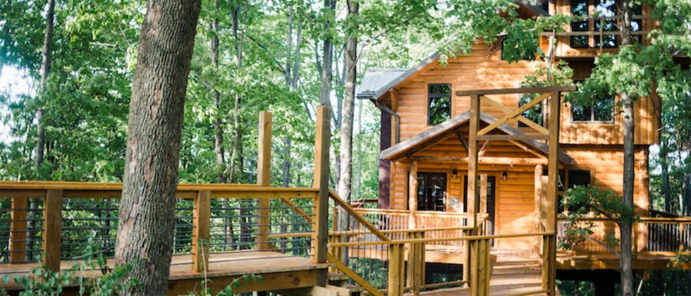 Exterior of Treehouse 2