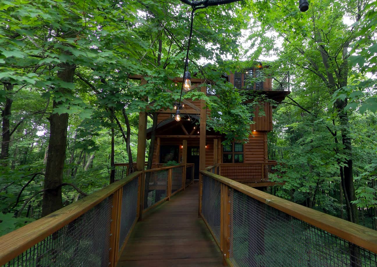 Exterior of Treehouse #1