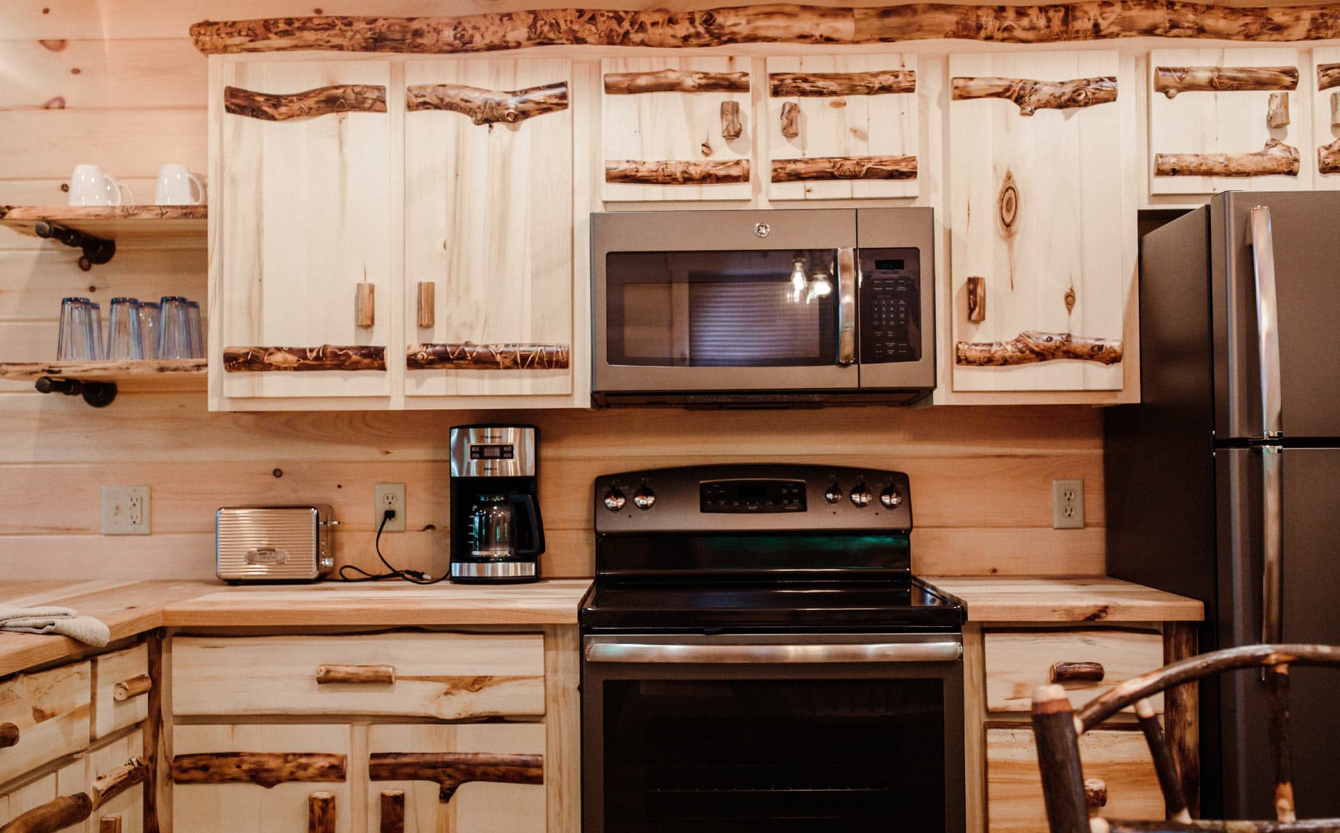 Full Kitchen in Treehouse #1