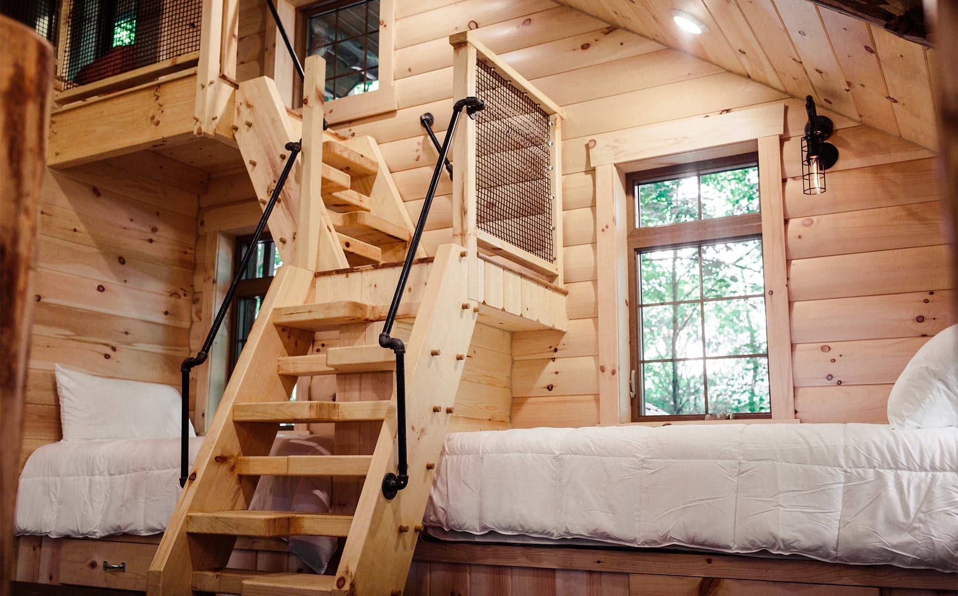 Two Twin Beds in Loft