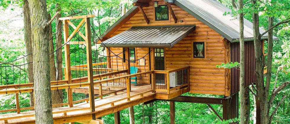 Exterior or Treehouse in Ohio's Amish Country