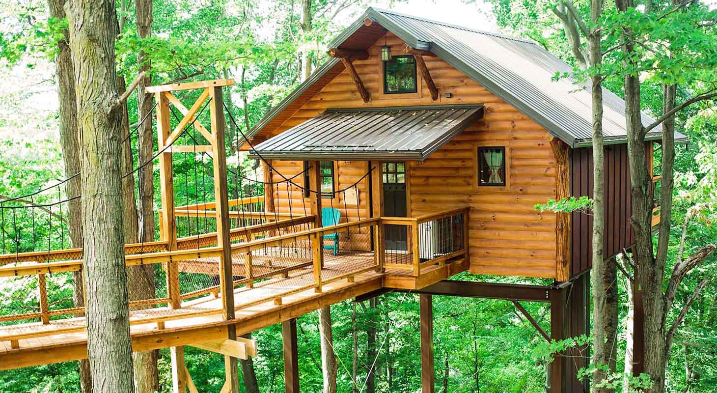 Exterior or Treehouse in Ohio's Amish Country